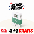 TRIX Basic Beta Black Friday aanbieding: 4 verpakkingen plus 1 gratis, met 20% voordeel.